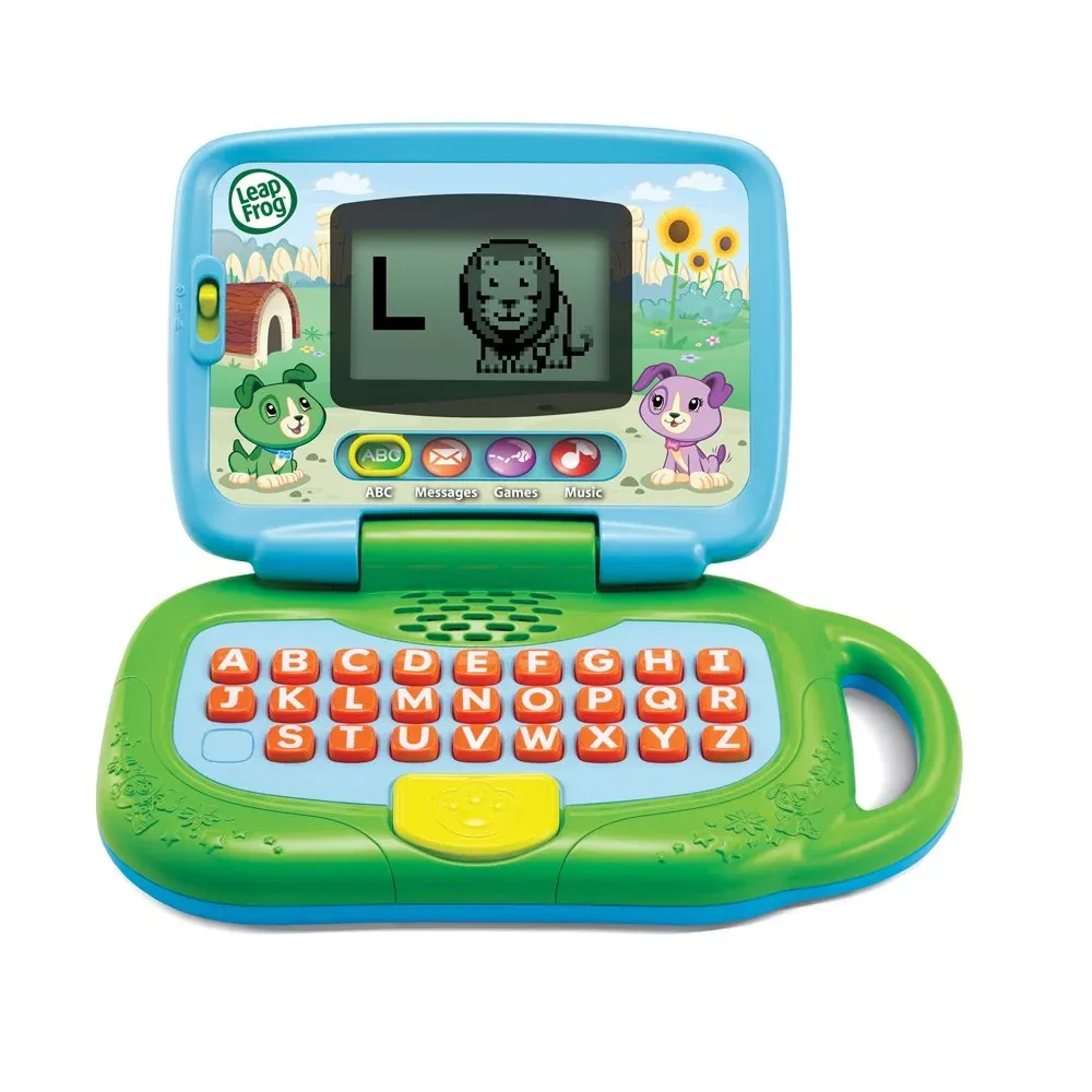 LeapFrog My Own Leaptop Pretend Computer Green 9.5" x 5