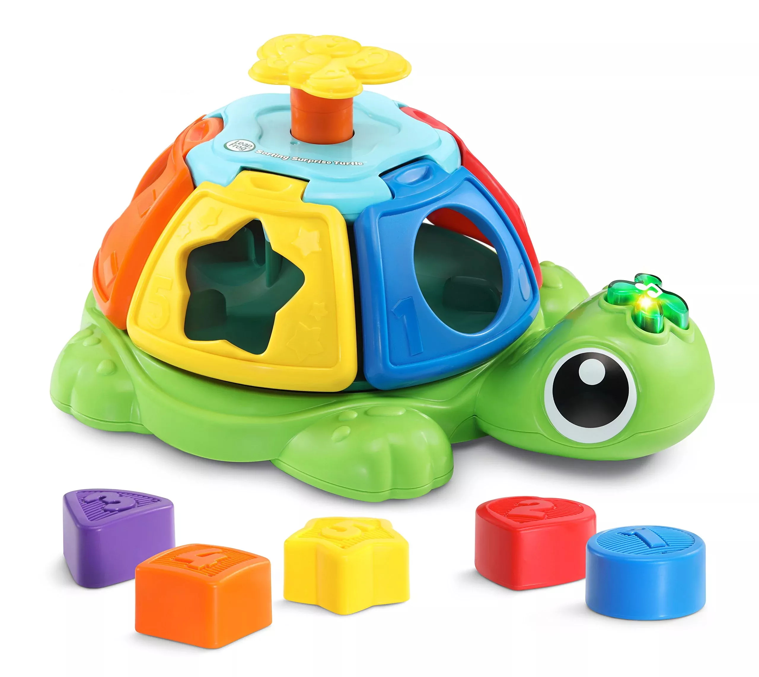 LeapFrog Sorting Surprise Turtle Toy - Green - Ages 9 Months to 2 Years