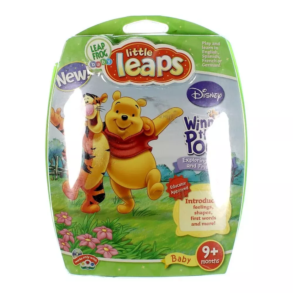 LeapFrog Winnie the Pooh Learning Toy Small Red Green 9+ Months
