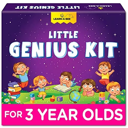 Learnabee Educational Learning Set for 3-Year-Olds, Multicolor