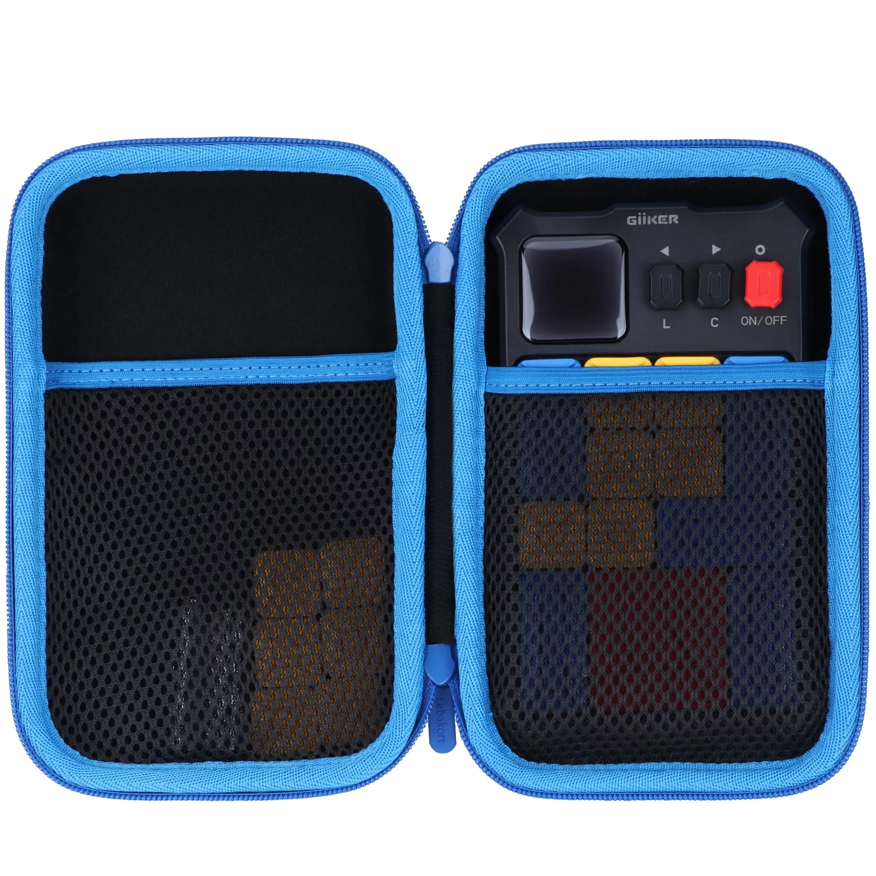 Lebakort Case for GiiKER Super Slide Puzzle, Black + Blue, Lightweight