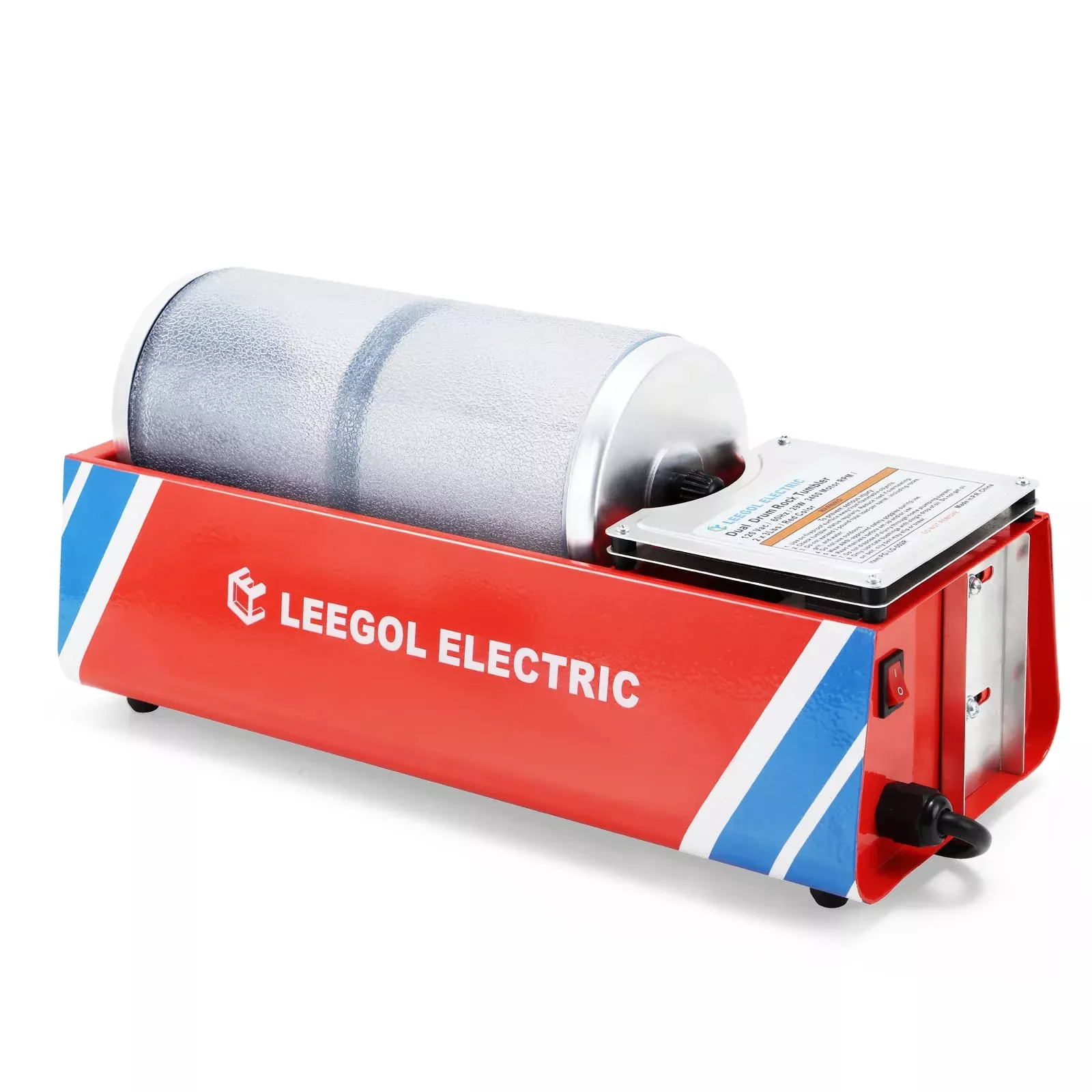 Leegol Electric Rock Tumbler Kit, 3LB, Multicolor, for All
