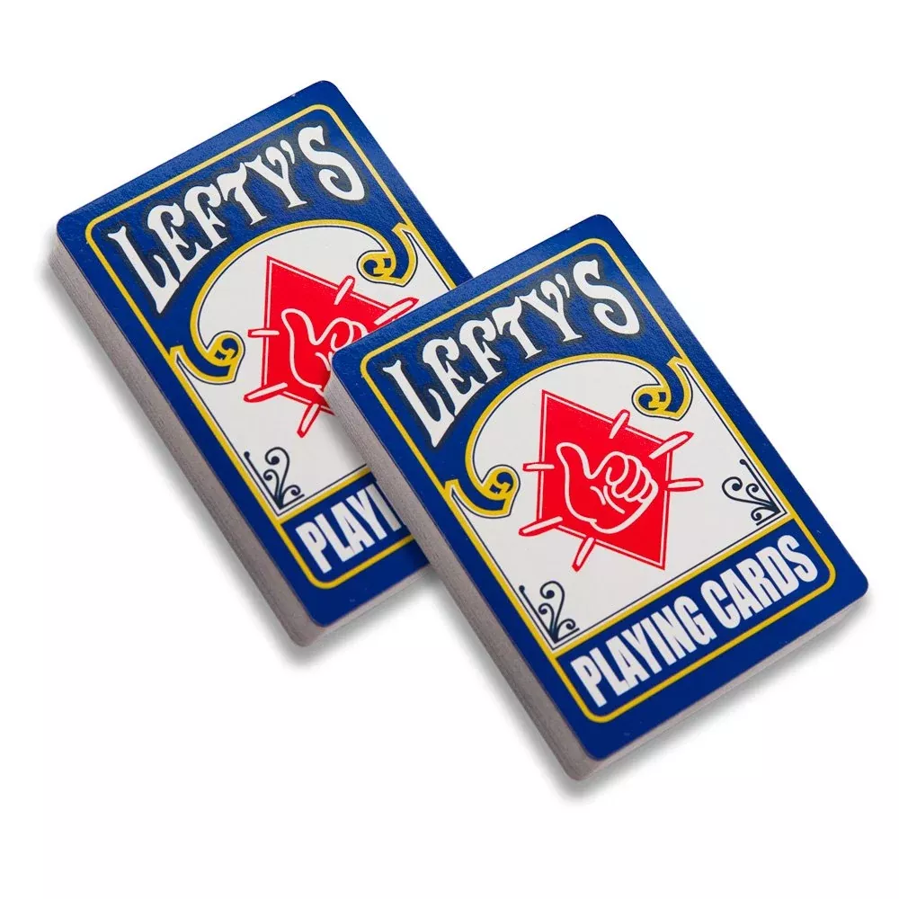Lefty'S True Left-Handed Playing Cards, 2 Decks