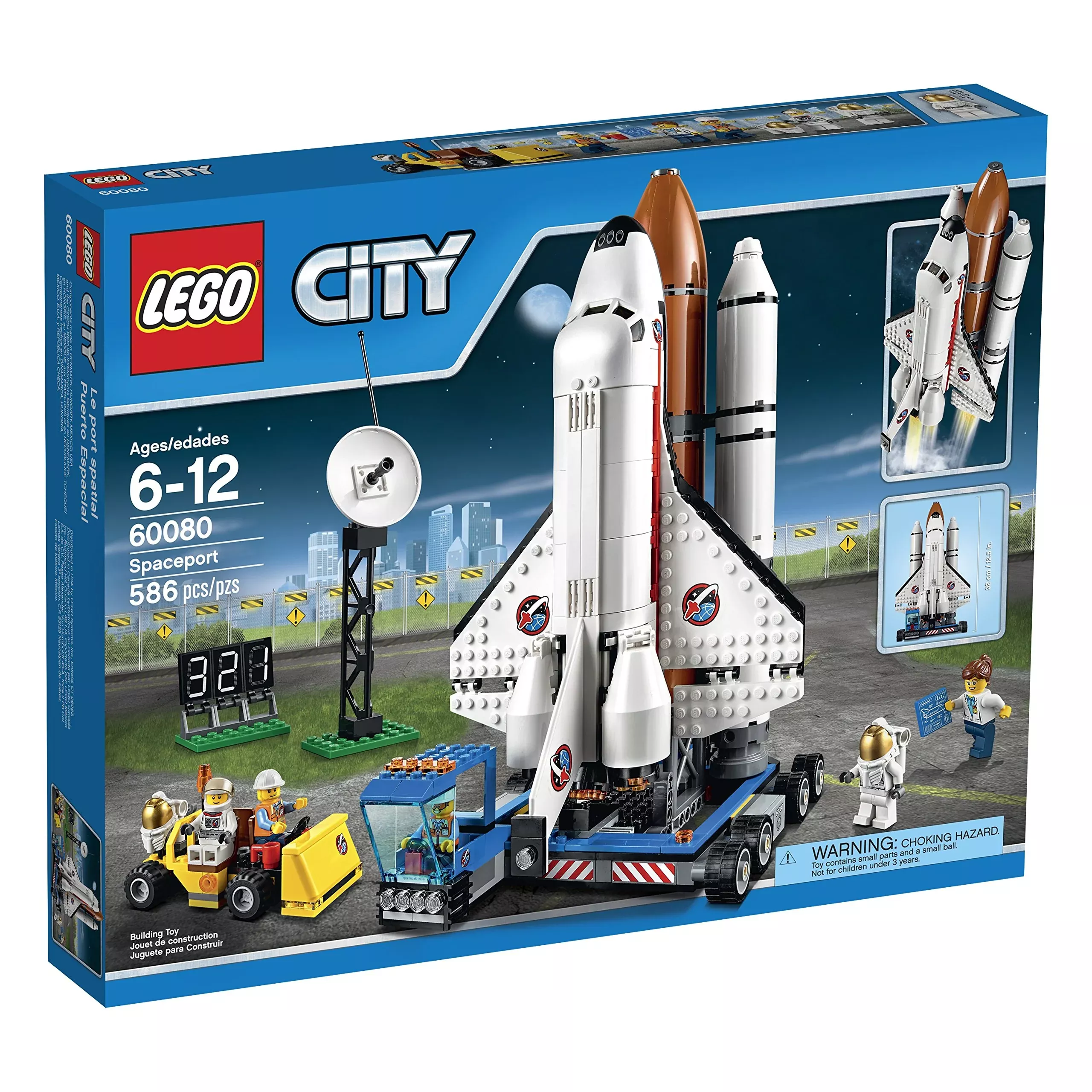 LEGO City Space Port 60080 Building Kit - Multicolor Plastic Spaceport
