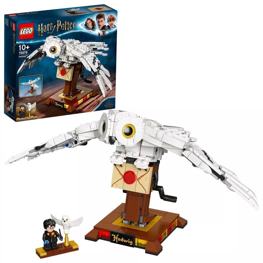 LEGO Harry Potter Hedwig 75979 Mechanical Toy - 630 Pieces, Multi-colo