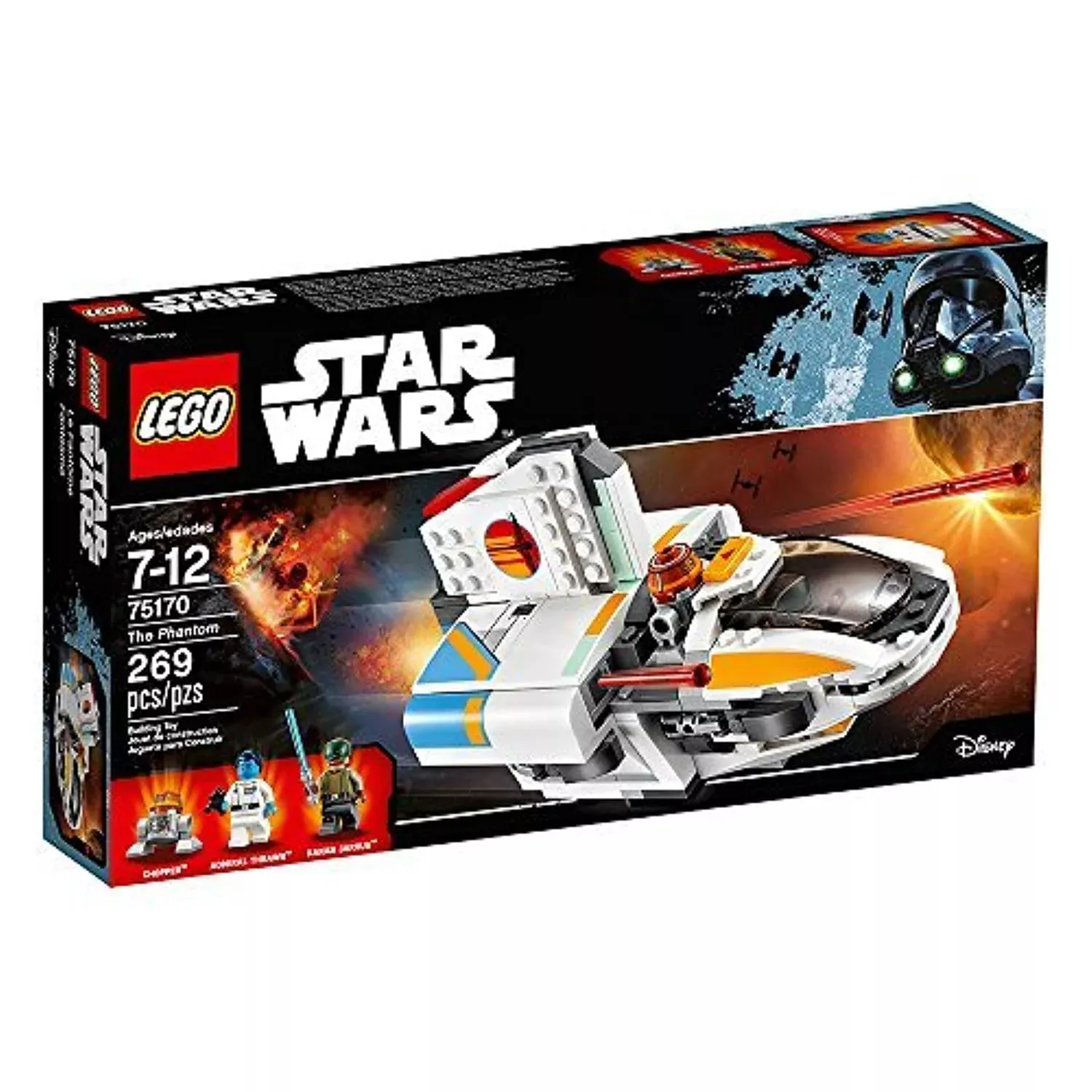 LEGO Star Wars The Phantom Rebel Shuttle 269 Pieces Multicolor