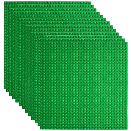 Lekebaby Classic Baseplates Building Base For Building Bricks 100% Com