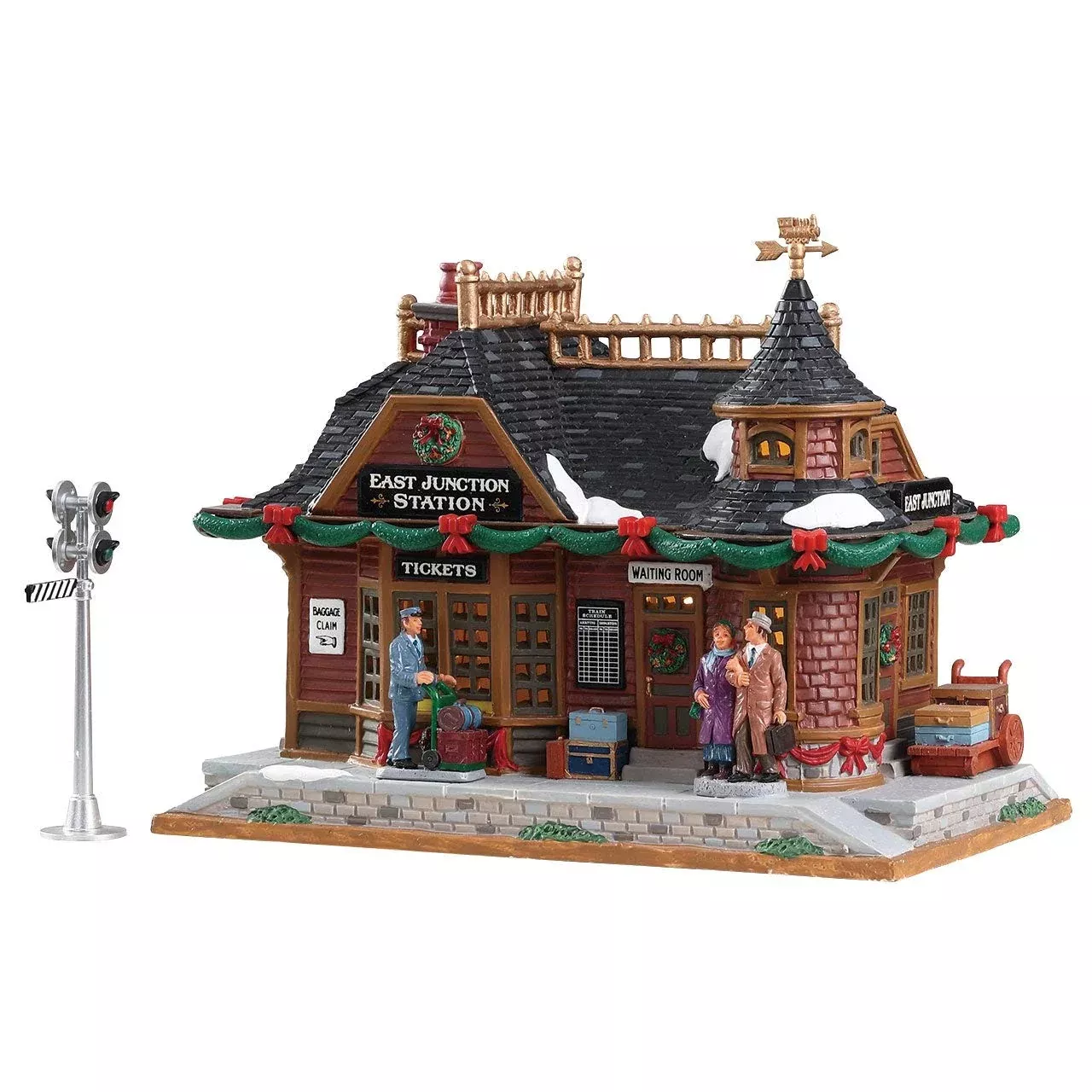 Lemax Porcelain Lighted Building for Christmas Village, Multicolor, One Size