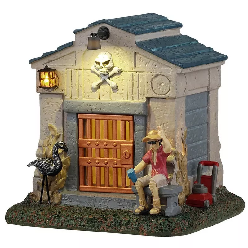 Lemax Spooky Town Next Tomb Neighbor #54437