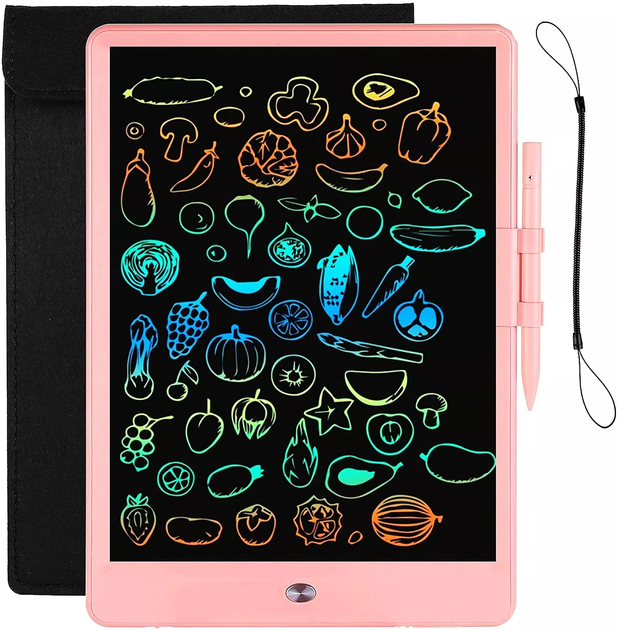 LEYAOYAO LCD Writing Tablet for Kids, 10 Inch, Pink, Includes Stylus