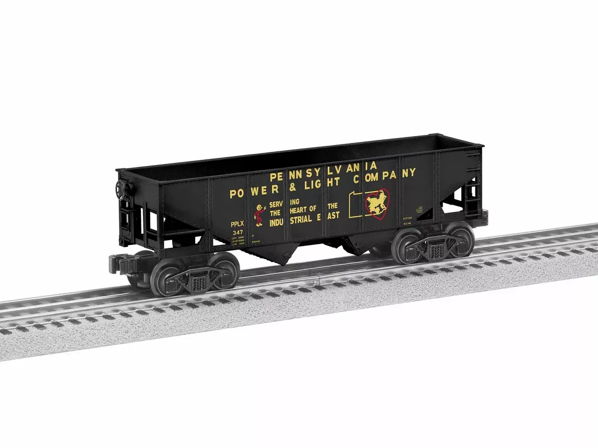 Lionel 1928140 O Gauge 2-Bay Hopper 6 Pack PP&L