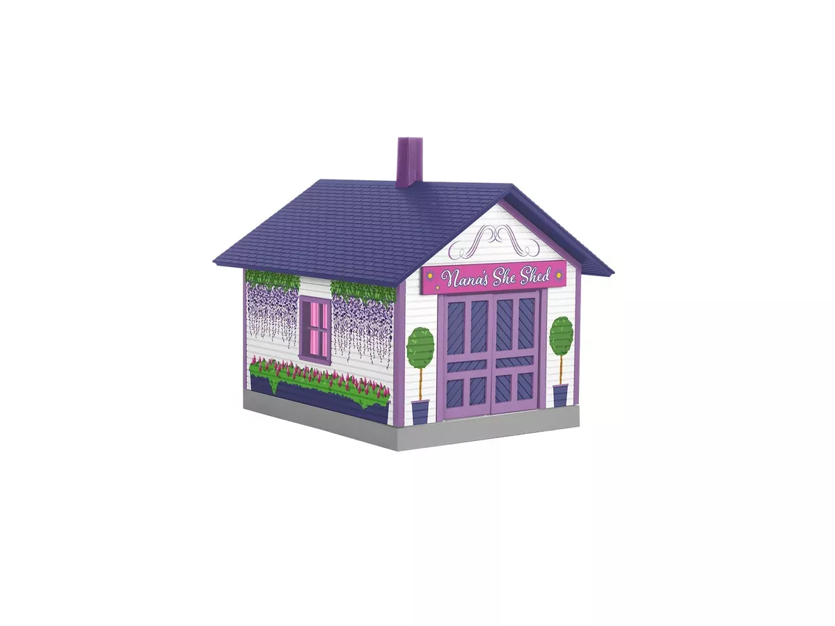 Lionel 2329150 O Gauge She Shed with Sounds (Plug-Expand-Play)