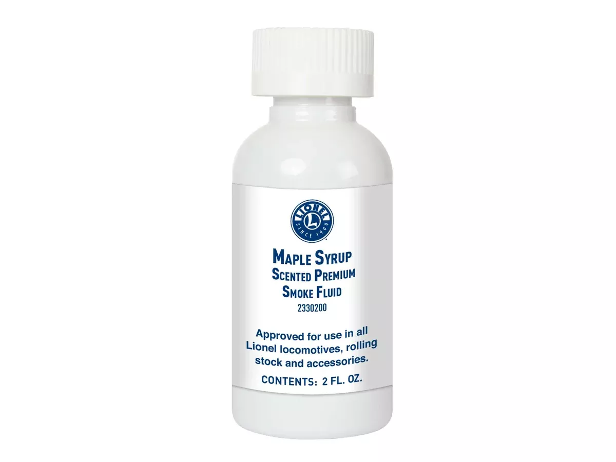 Lionel 2330200 Maple Syrup Multi-Scale Premium Scented Smoke Fluid 2oz