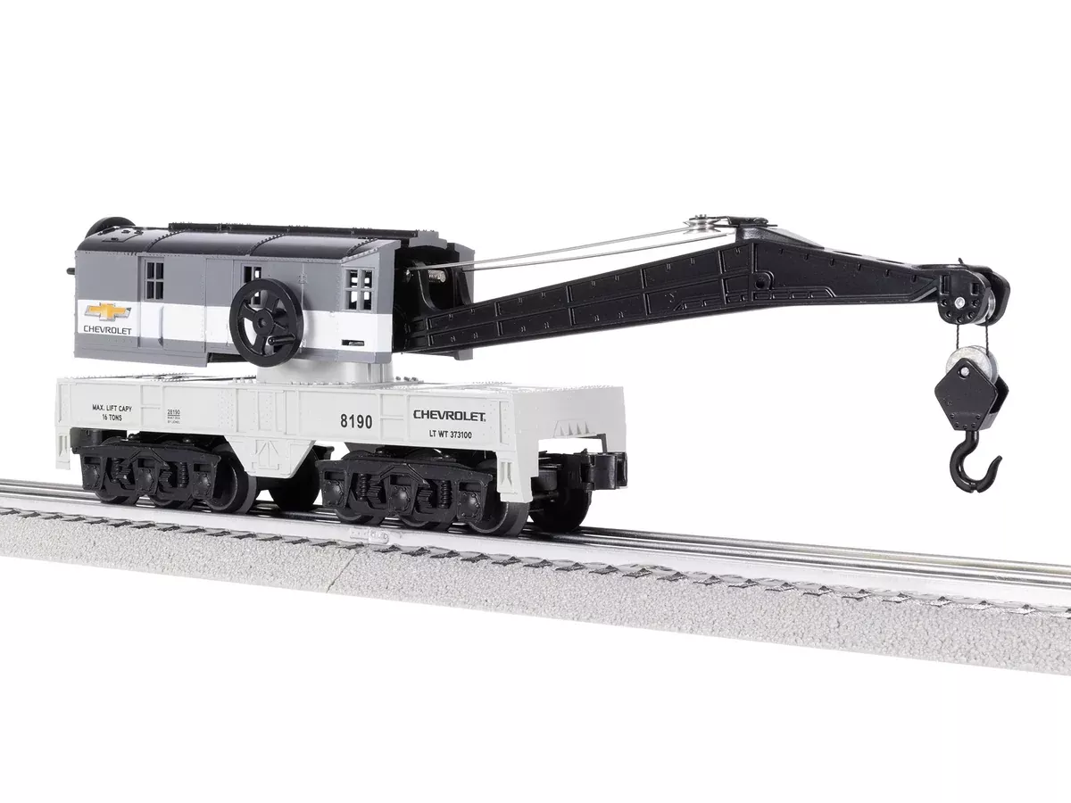 Lionel 2428190 O Gauge Chevy Crane Car