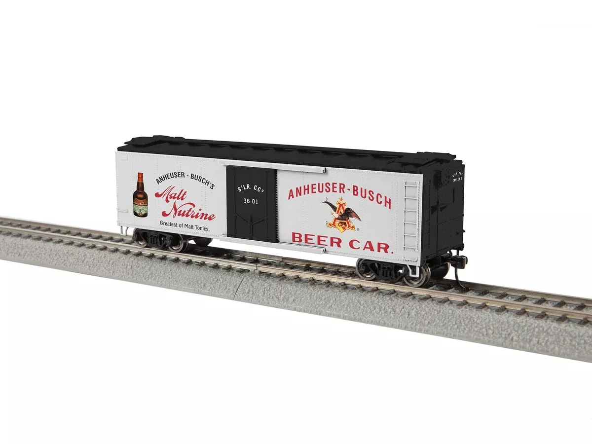 Lionel 2454150 HO Scale 40' Reefer Anheuser-Busch Malt Nutrine