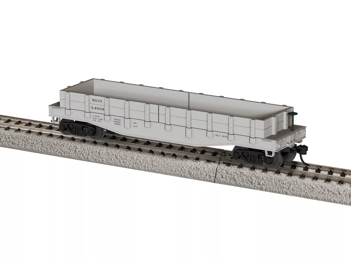 Lionel 2454280 HO Scale Woodside Gondola MoW Gray