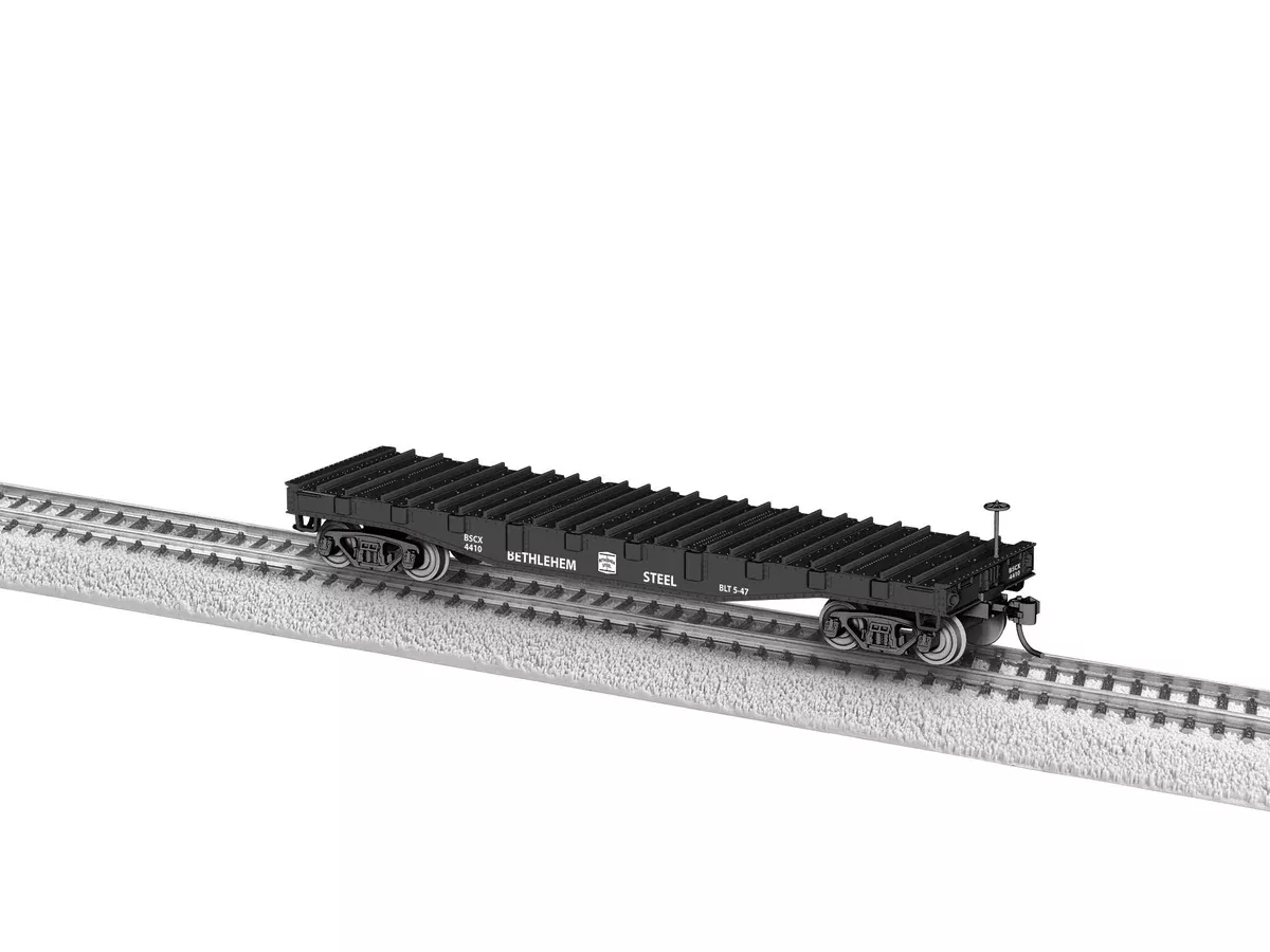 Lionel 2454410 HO Scale Steel Deck Flatcar Bethlehem Steel