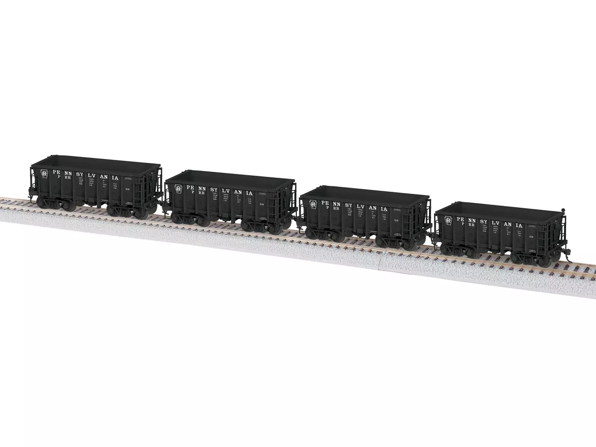 Lionel 2474099 HO Scale G38 Pennsylvania PRR 4 Pack (Un-Numbered)