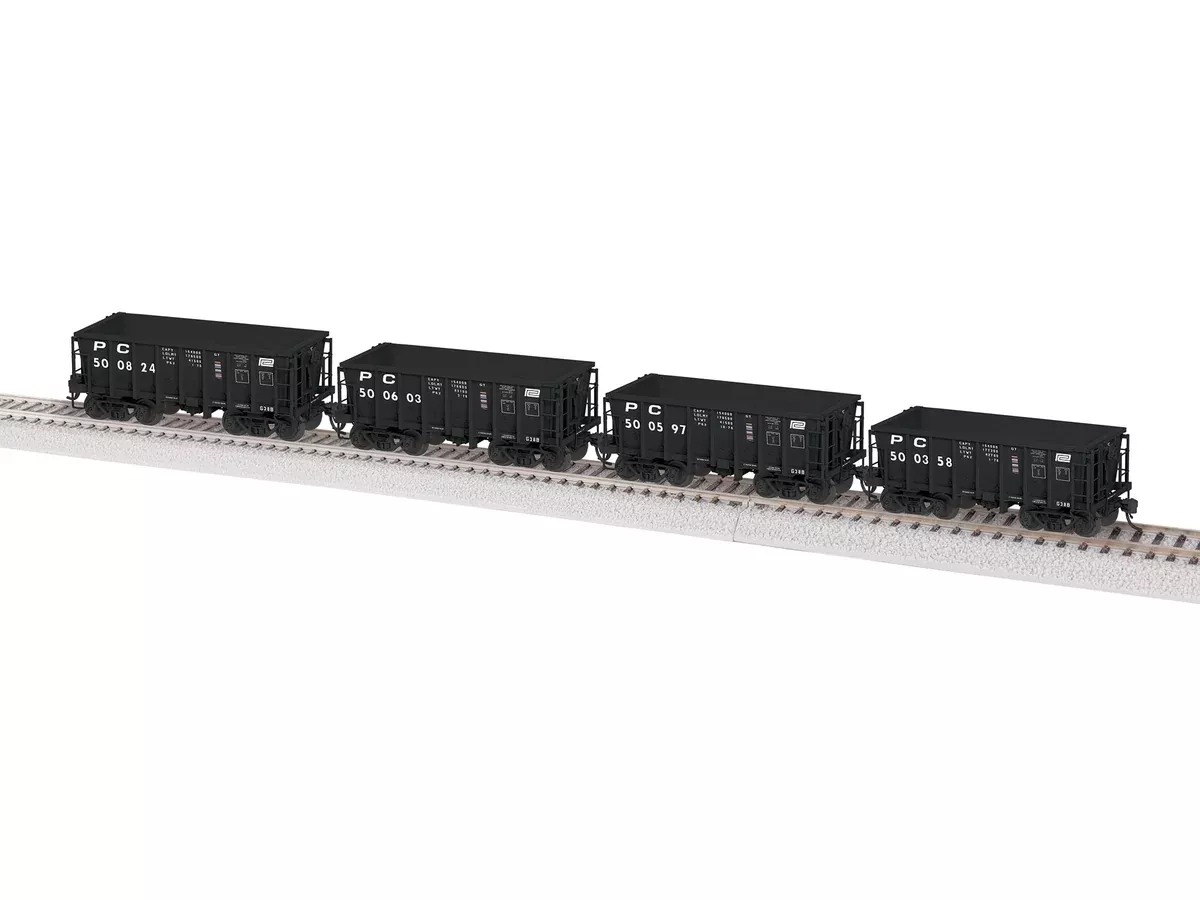 Lionel 2474101 HO Scale G38B Penn Central 4 Pack #1