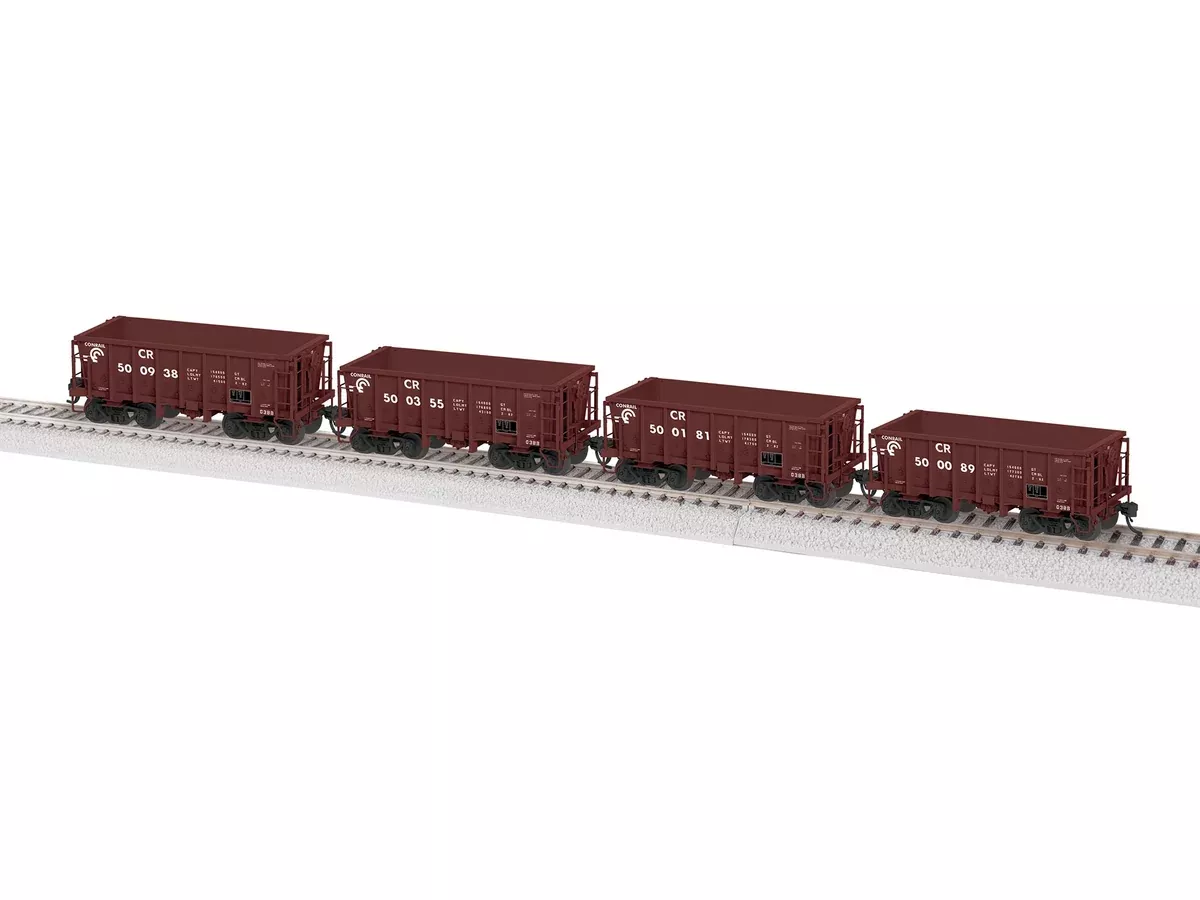 Lionel 2474121 HO Scale G38B Conrail 4 Pack A #1 (Brown Scheme)
