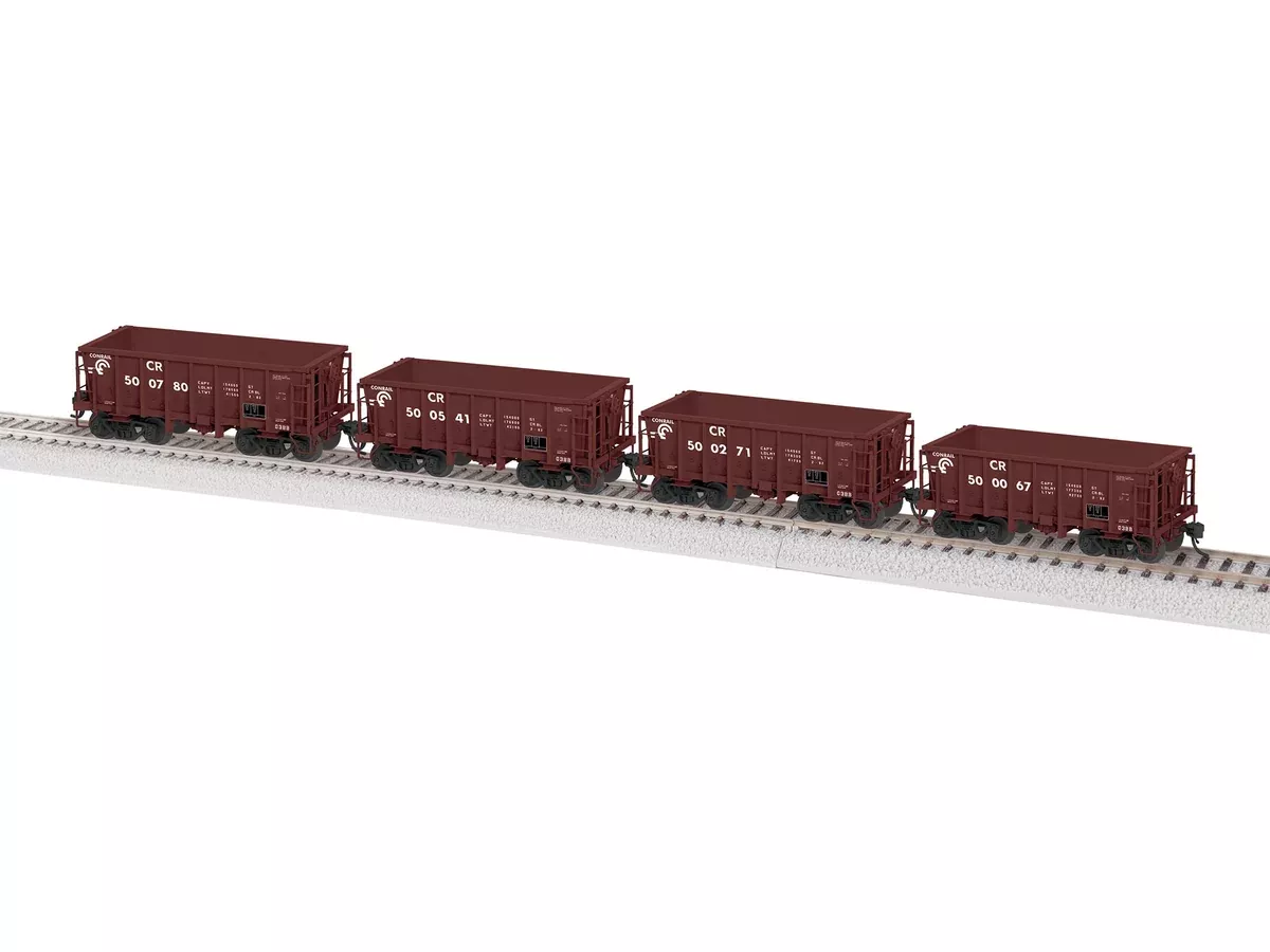Lionel 2474122 HO Scale G38B Conrail 4 Pack A #2 (Brown Scheme)