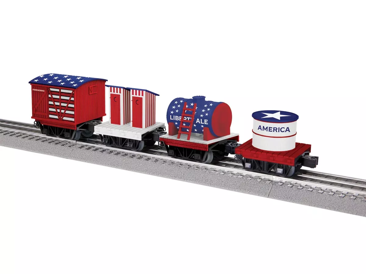 Lionel 2526810 O Gauge USA Disconnect Car 4 Pack