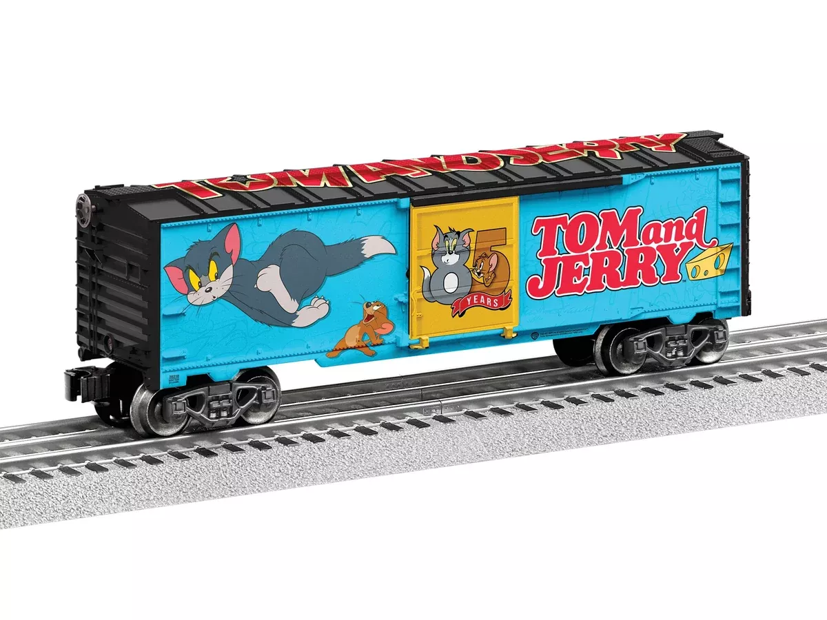 Lionel 2538210 O Gauge Tom and Jerry 85th Anniversary Boxcar