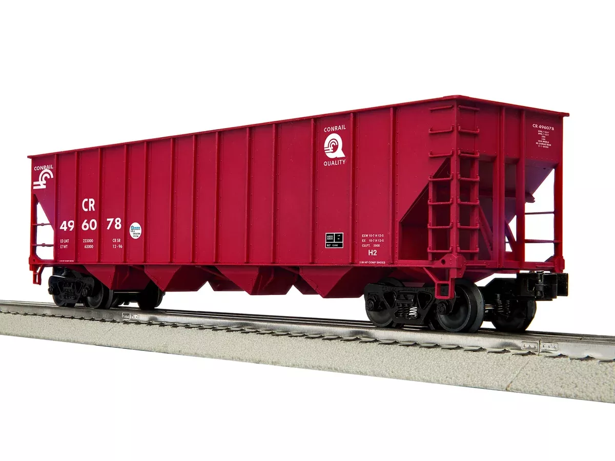 Lionel 2542260 O Scale LionScale 4 Bay Hopper Conrail CR 3 Pack A