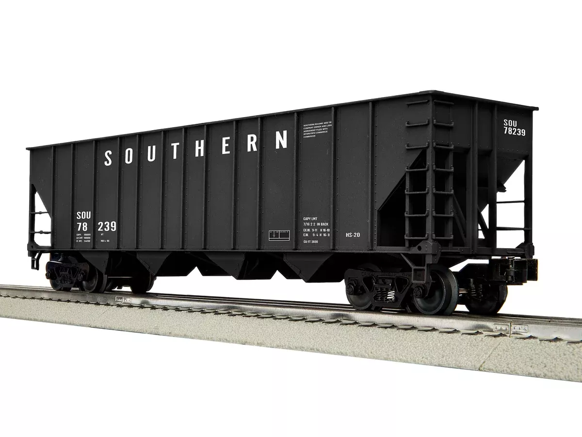 Lionel 2542280 O Scale LionScale 4 Bay Hopper Southern 3 Pack A