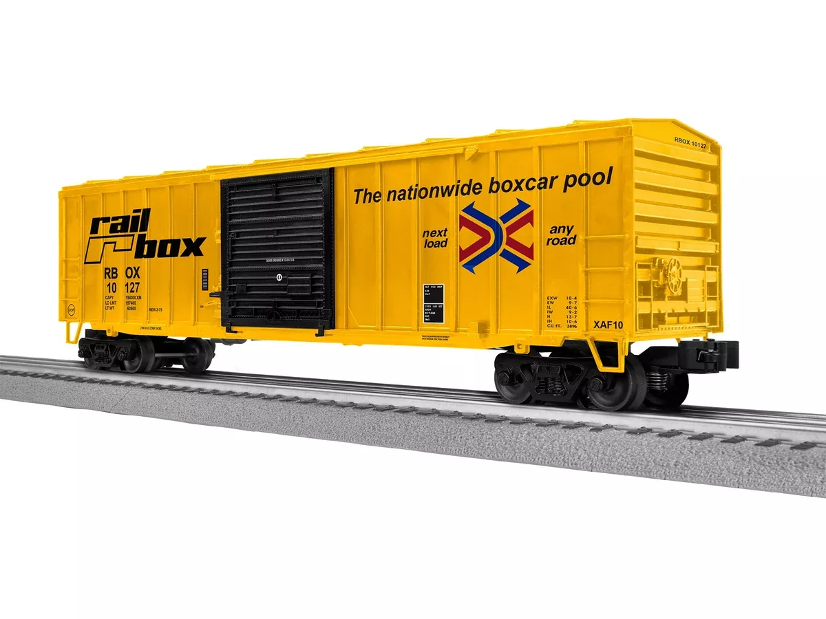 Lionel 2542292 O Scale LionScale ACF 50' Boxcar Railbox RBOX 10127