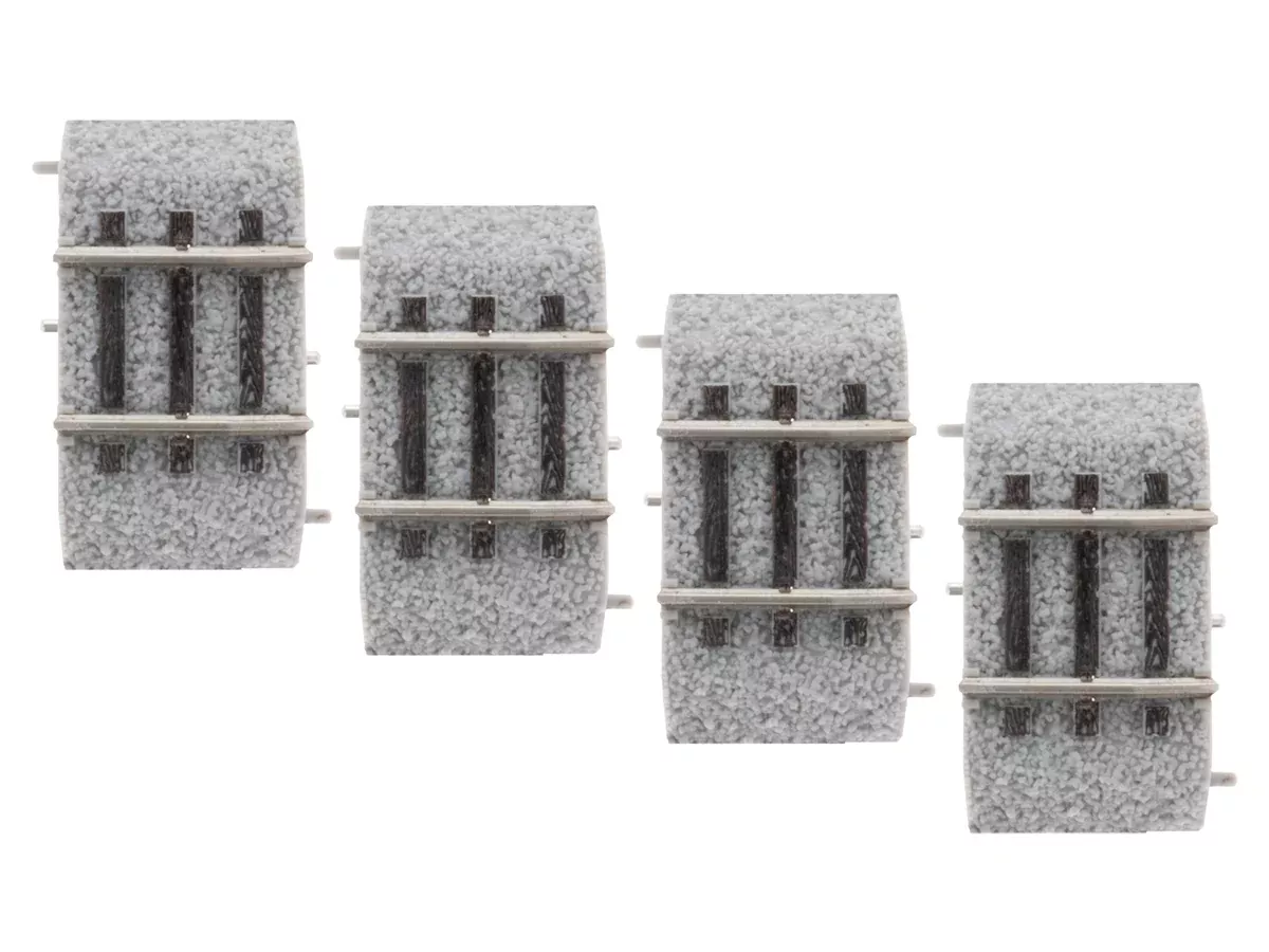 Lionel 8768014 HO Scale MagneLock 1" Straight Track (4 Pack)