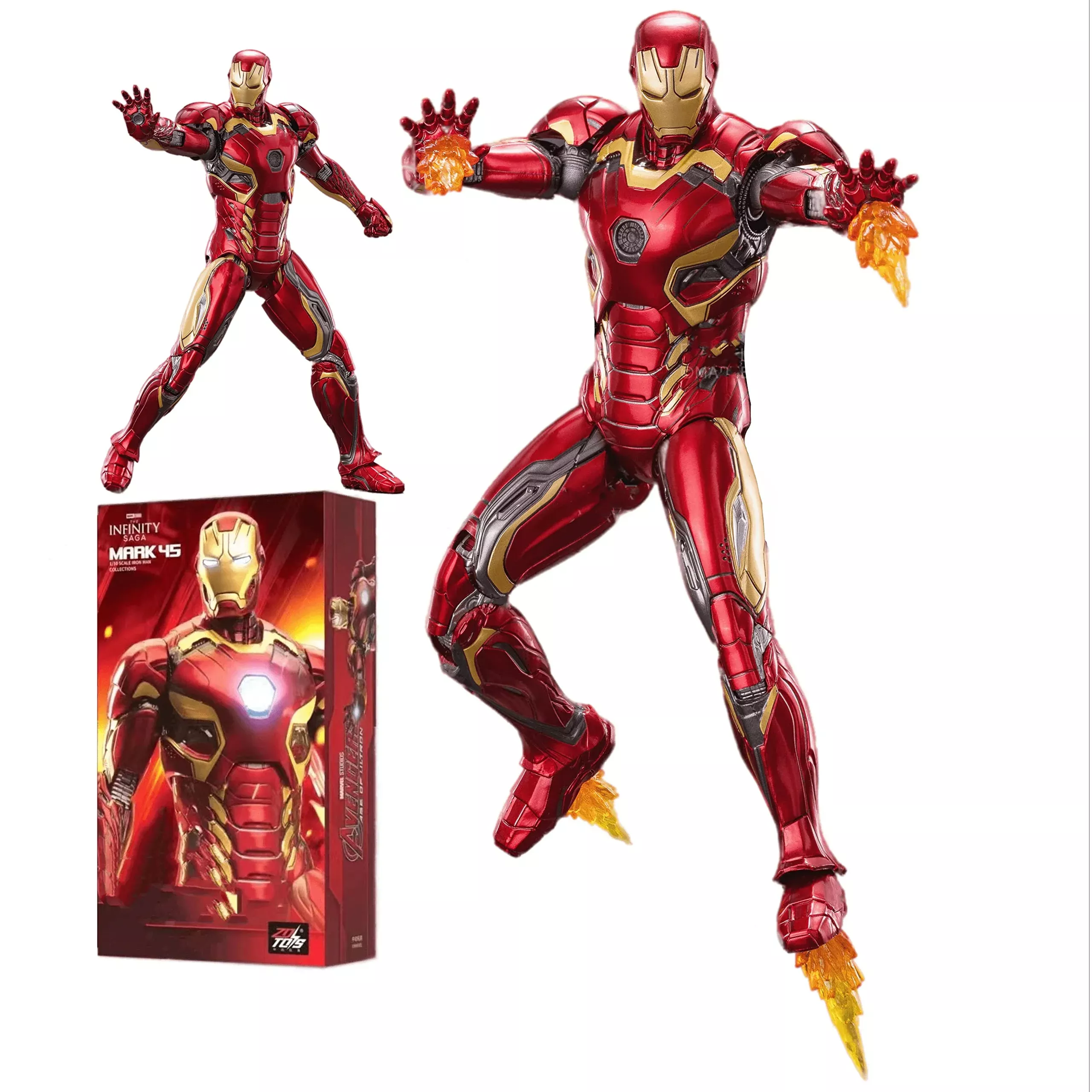Lonullymege Ironman Mark45 Action Figure-2023 New Released 7 Inch Exqu