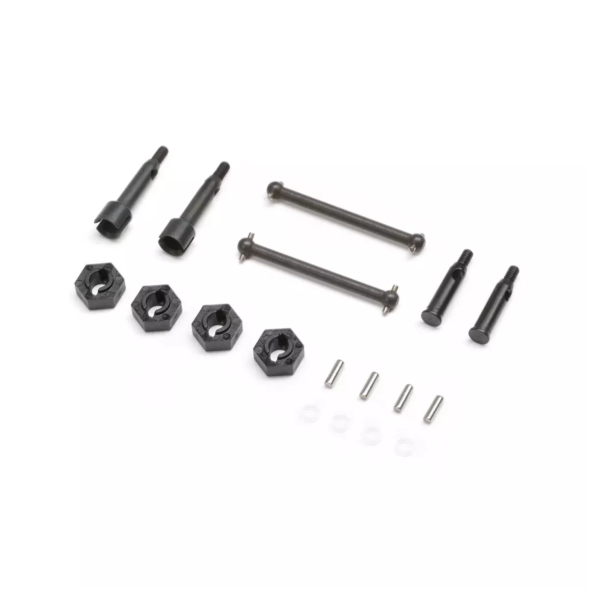 LOSI 1764 Driveshafts/Axles/Wheel Hexes for Micro-B