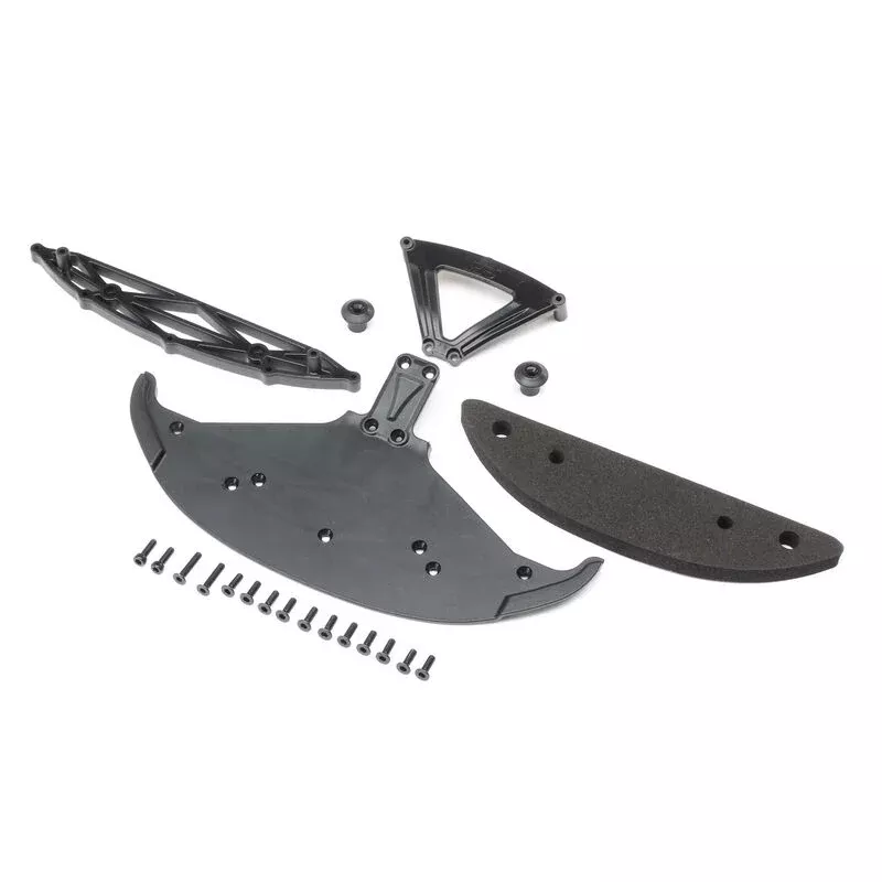 LOSI 1926 Front Bumper and Splitter for GROM LOSI NASCAR