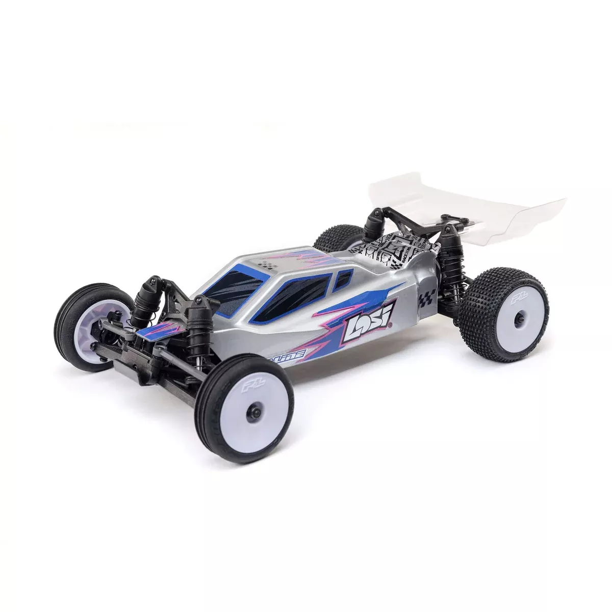 LOSI LOS00007T2 1/24 Micro-B 2WD Buggy - Silver