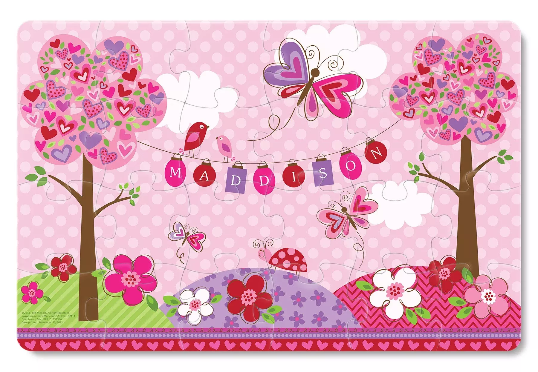 Love Is In The Air 24-Piece Personalized Jigsaw Puzzle - I See Me!