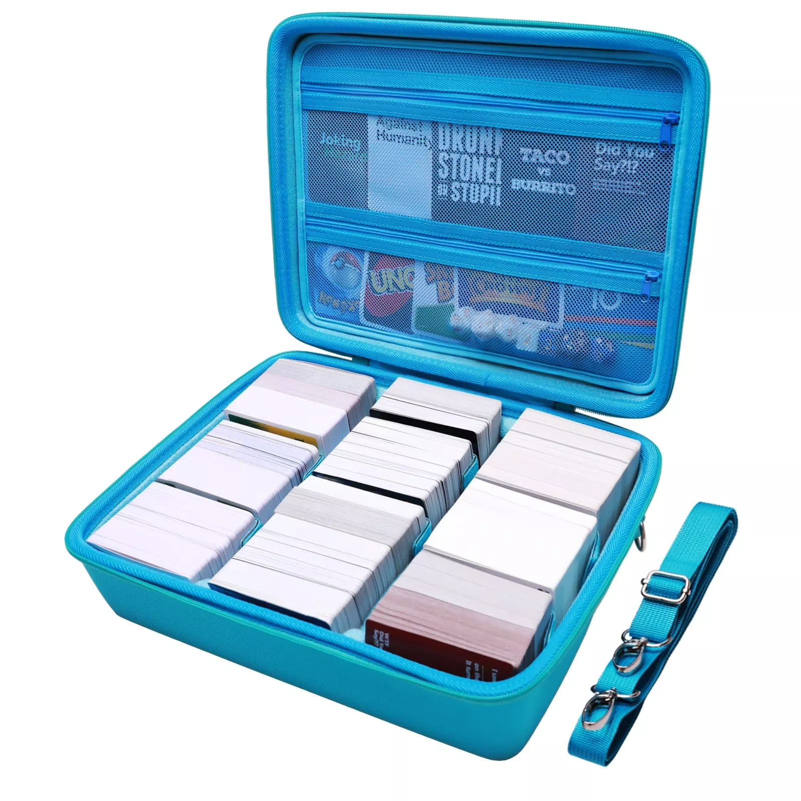 Ltgem Game Card Travel Case,Compatibility Taco Cat Goat Cheese Pizza/S