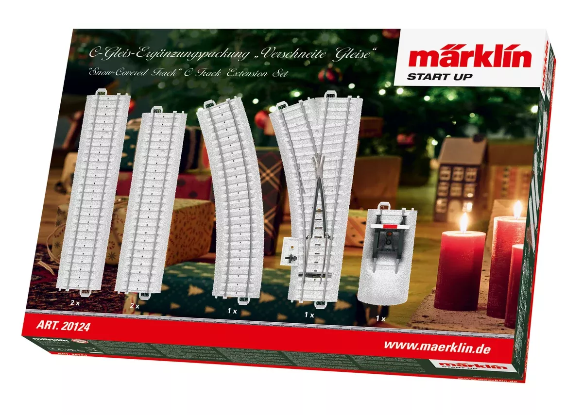 Märklin Start Up 20124 HO Scale Add-On Track for Christmas Train Set