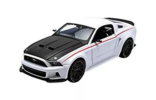 Maisto Model Car Diecast Metal White 19cm x 6cm x 6cm