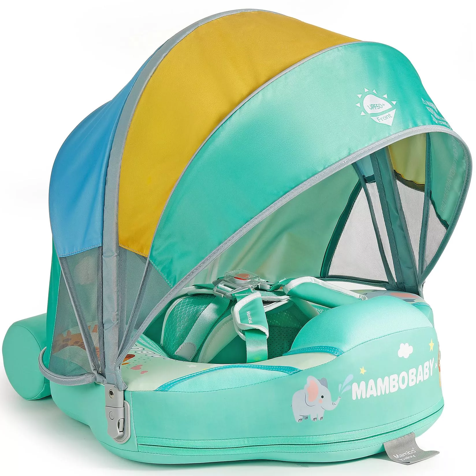 Mambobaby Float With Canopy Size Improved Non Inflatable Infant Baby P