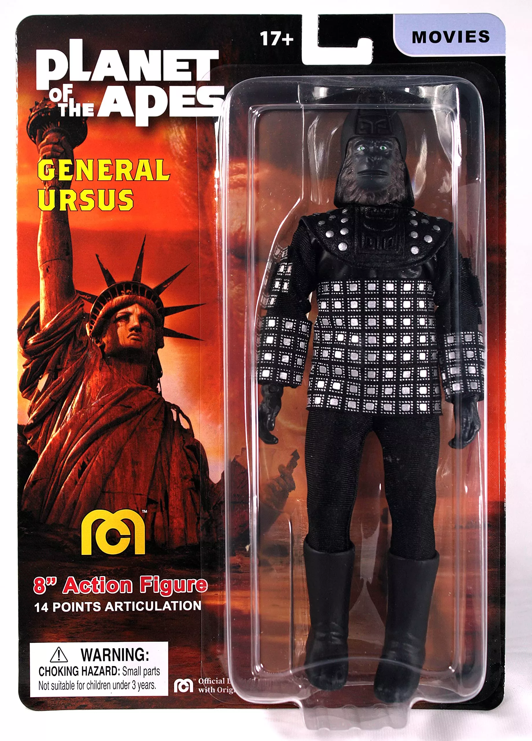 Marty Abrams Presents Mego Poseable Figure 8" Multicolor Retro Blister