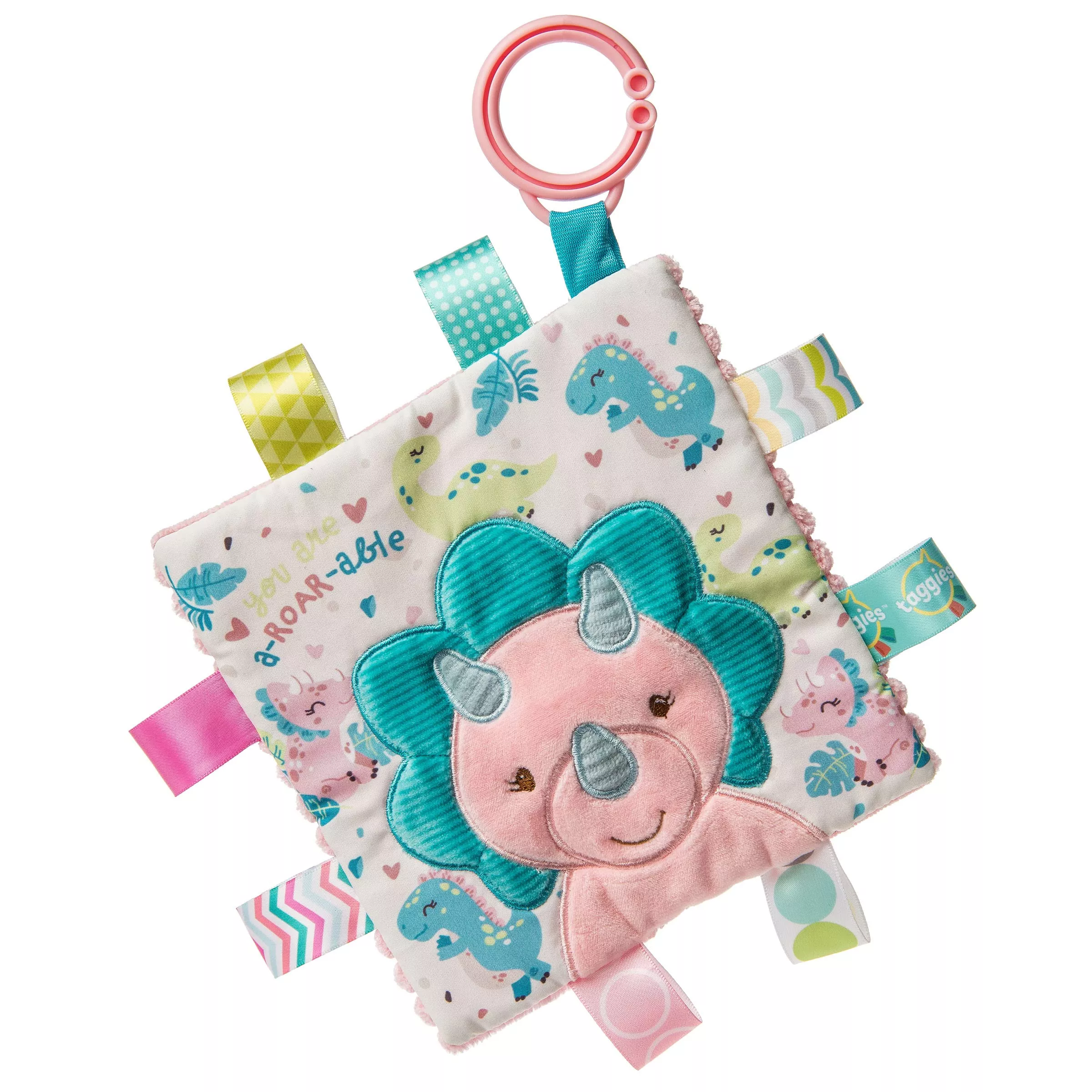 Mary Meyer Crinkle Me Baby Toy Aroar-a-saurus 6.5" Small