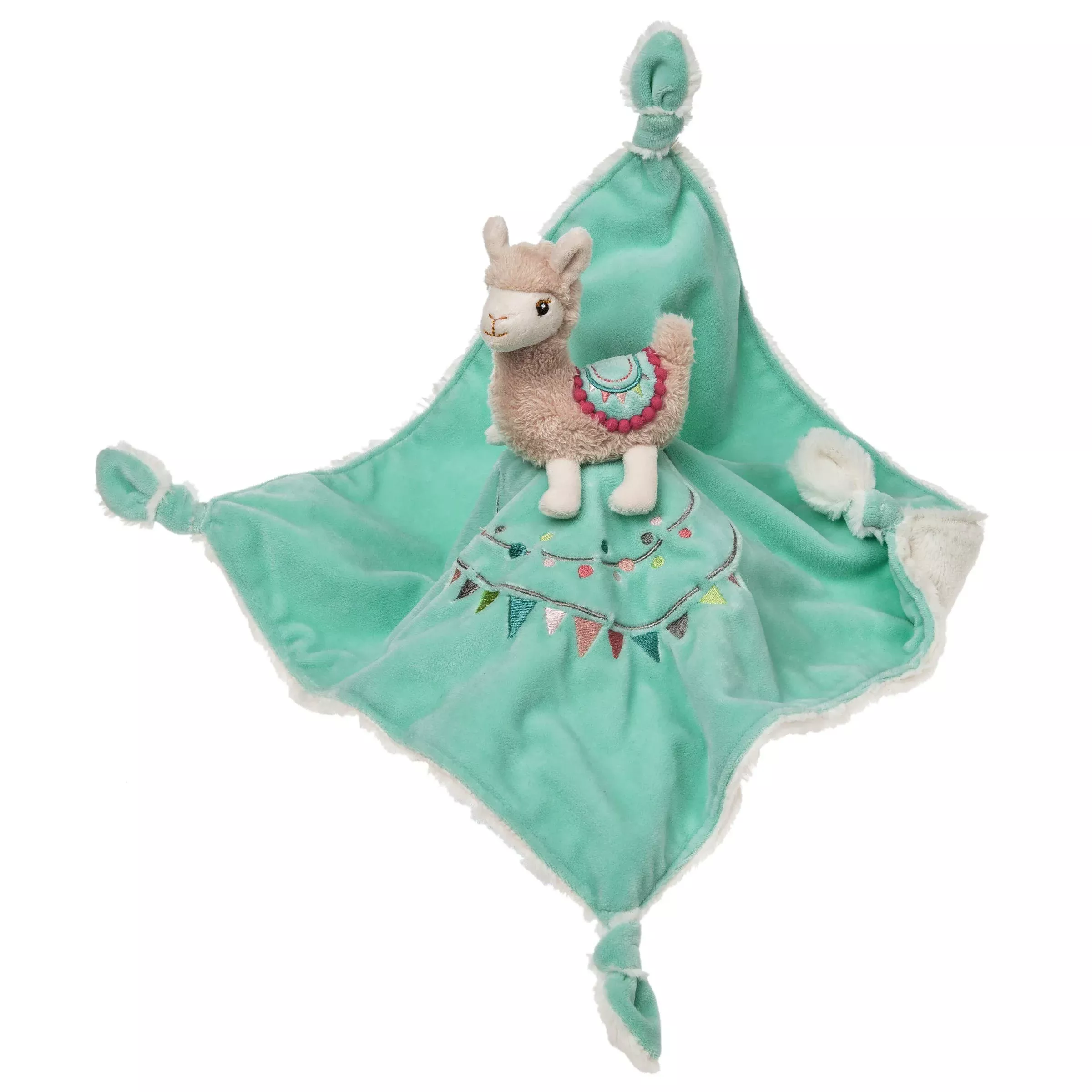 Mary Meyer Lily Llama Character Blanket 13x13 Inch Soft Toy