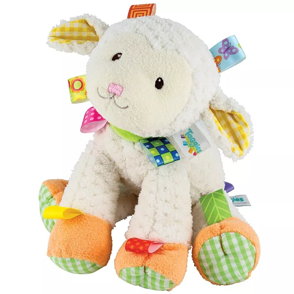 Mary Meyer Taggies Sherbet Lamb Soft Toy 12" Multicolour 1 Count