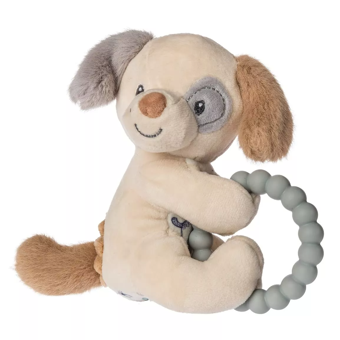Mary Meyer Teether Rattle Puppy - 6-Inch Soft Toy - Sparky Puppy
