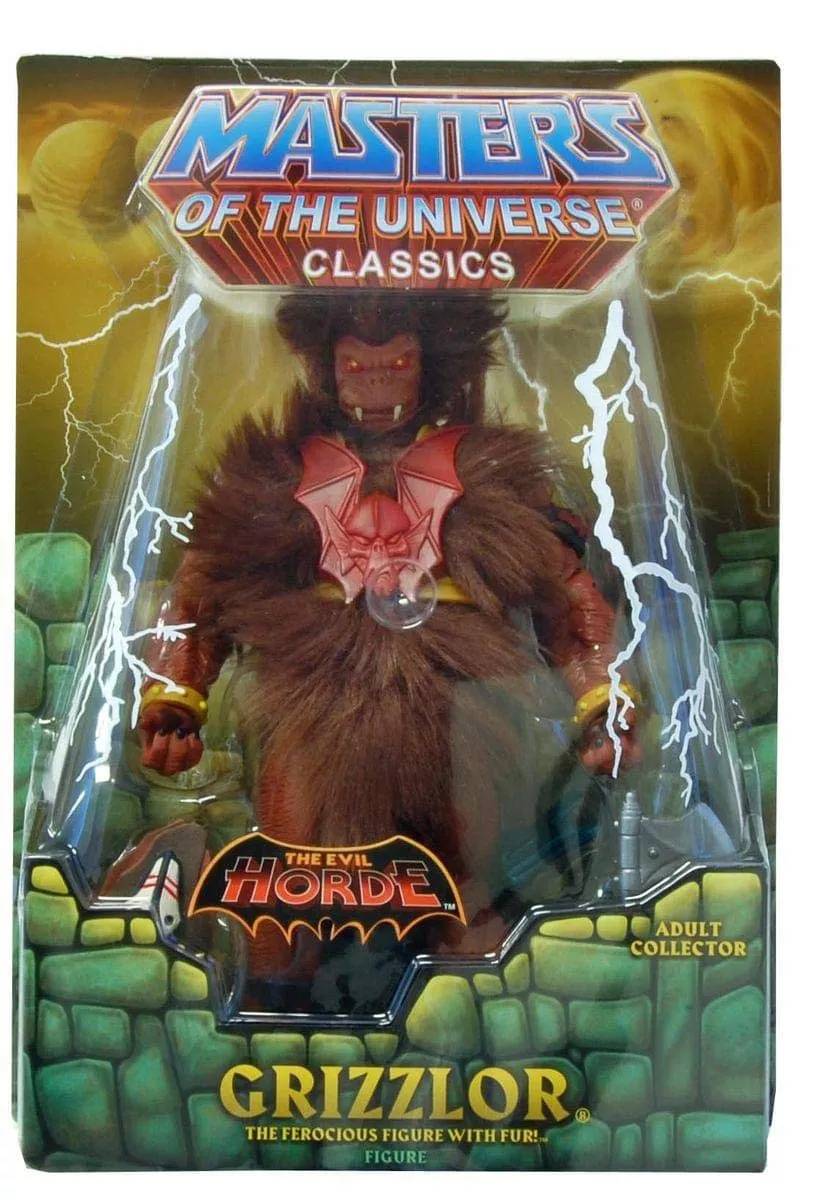 Masters of the Universe Grizzlor Action Figure 9.5" Orange