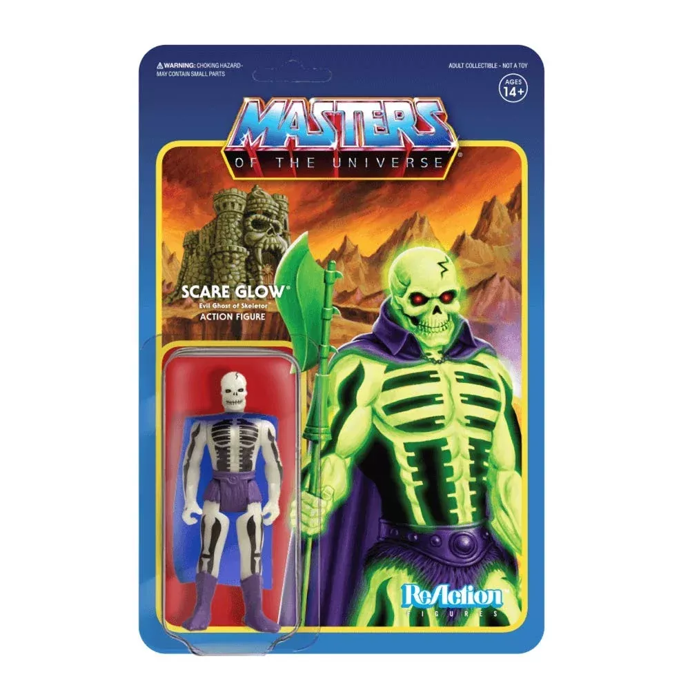 Masters of the Universe Scareglow Action Figure 3.75" Glow-in-the-D