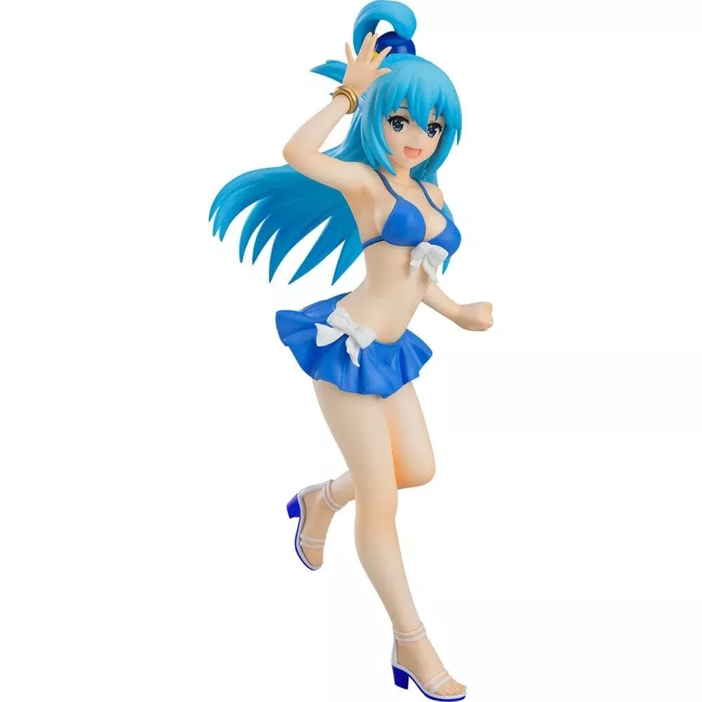 Max Factory Aqua Swimsuit Ver. PVC Figure 7" Multicolor