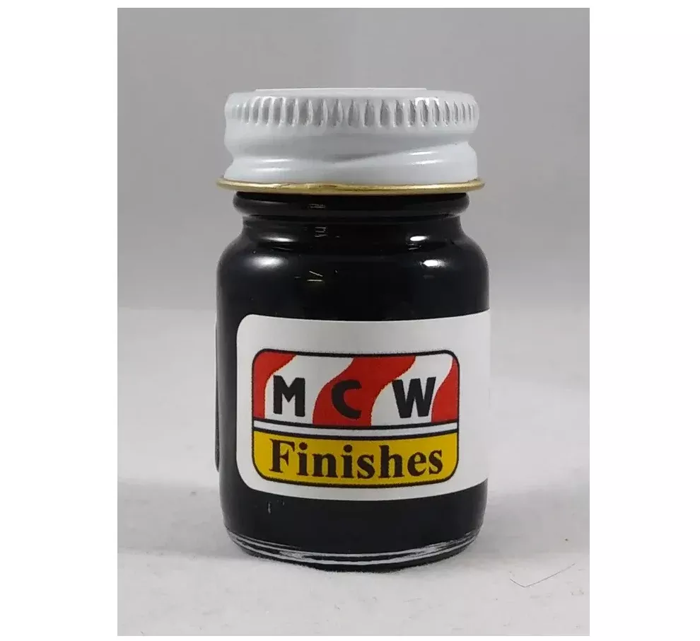 MCW Finishes 10003E Gloss Black Enamel Paint 15ml (0.5oz)