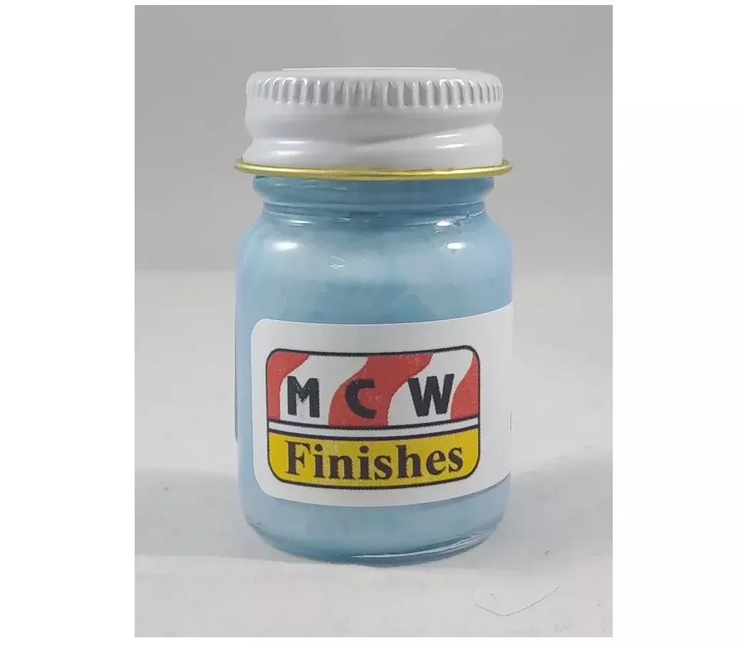 MCW Finishes 10006E Light Blue Enamel Paint 15ml (0.5oz)